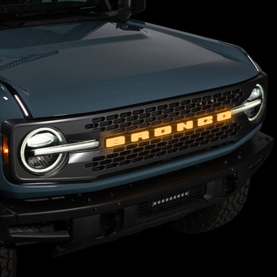 Emblem (Does Not Fit Front Camera Models) <br> 21-25 Ford Bronco