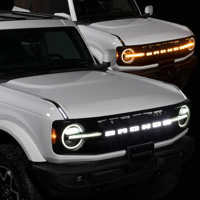 Emblem (Fits Models w/ Front Camera) <br> 21-25 Ford Bronco