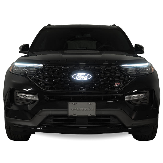 Luminix Front Grille Ford LED Emblem <br> 2024 Ford Explorer
