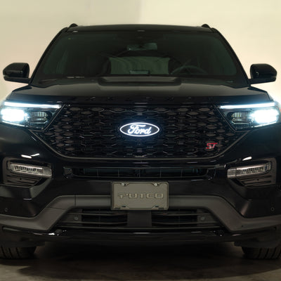 Luminix Front Grille Ford LED Emblem <br> 2024 Ford Explorer