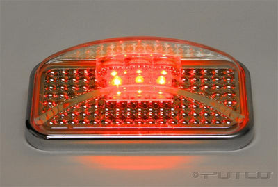 Red LED w/Ion Chrome Lens Universal Side Markers <br> Universal