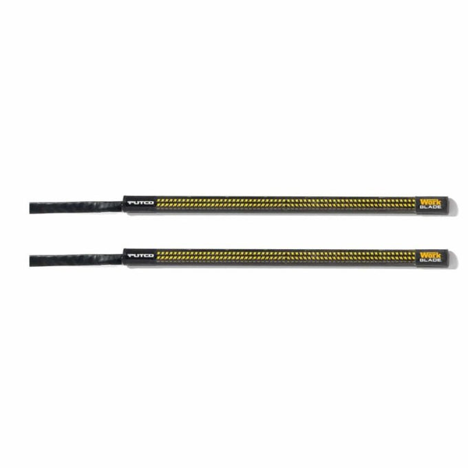 PAIR 12in Amber / White Work Blade <br> Universal