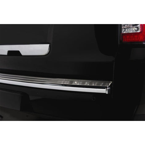 Stainless SteelRear Bumper Cover <br> 15-20 Chevy Suburban Tahoe