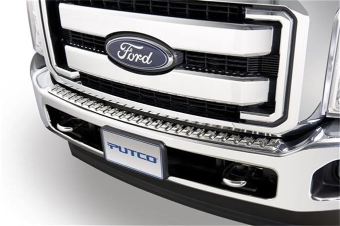Front Bumper Cover Stainless Steel Bumper Covers <br> 11-16 Ford F-250 F-350