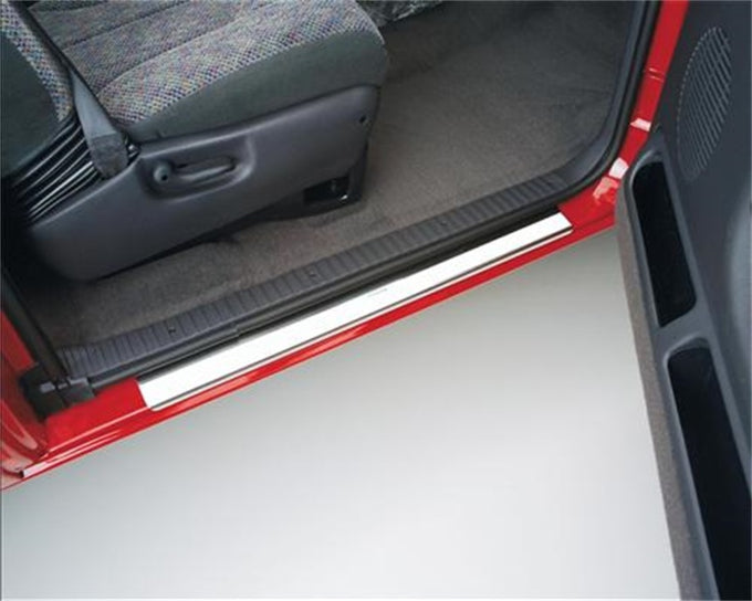 4pcs Stainless Steel Door Sills <br> 99-16 Ford F-250 F-350 F-450 Super Duty
