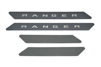 4pcs Black Platinum Door Sills <br> 19-25 Ford Ranger