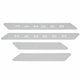 4pcs SS Door Sills / RANGER Etchin <br> 19-25 Ford Ranger