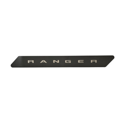 2pcs Black Platinum Door Sills w/ RANGER Etching <br> 19-25 Ford Ranger