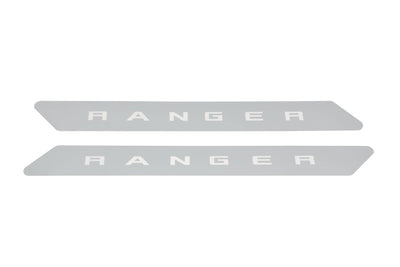Ranger Logo Stainless Steel Door Sill Plates Kit <br> 19-25 Ford Ranger