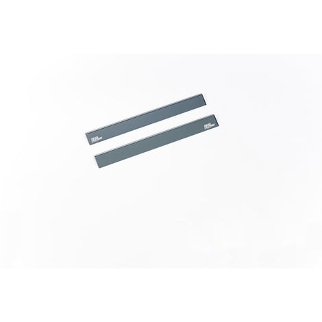 2pcs Black Platinum Door Sills <br> 17-22 Ford F-250 F-350 F-450 F-550 Super Duty