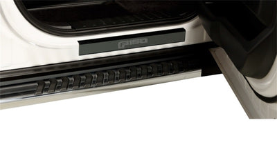 2pc Black Platinum Door Sill <br> 15-20 Ford F-150