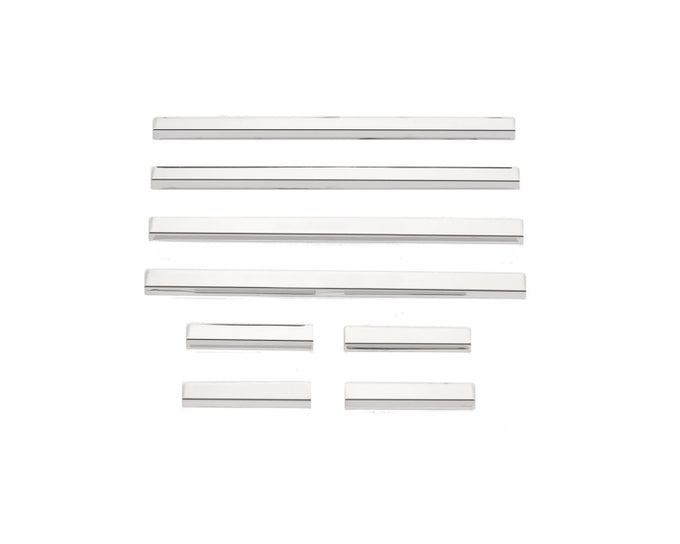 Stainless Steel Door Sills <br> 14-19 Chevy Silverado, GMC Sierra 1500 2500 3500 HD