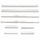 8pcs Stainless Stee Door Sills <br> 14-19 Chevy Silverado, GMC Sierra 1500 2500 3500 HD