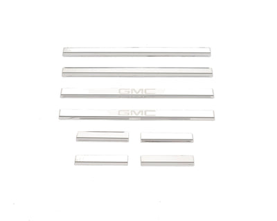 GMC Etching SS Door Sills <br> 14-19 GMC Sierra 1500 2500 3500 HD