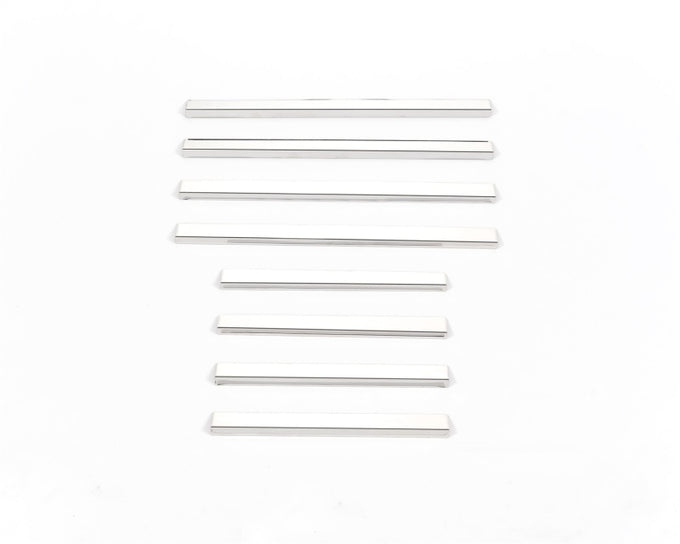 Stainless Steel Door Sills (8pcs) <br> 14-19 Chevy Silverado, GMC Sierra 1500 2500 3500 HD