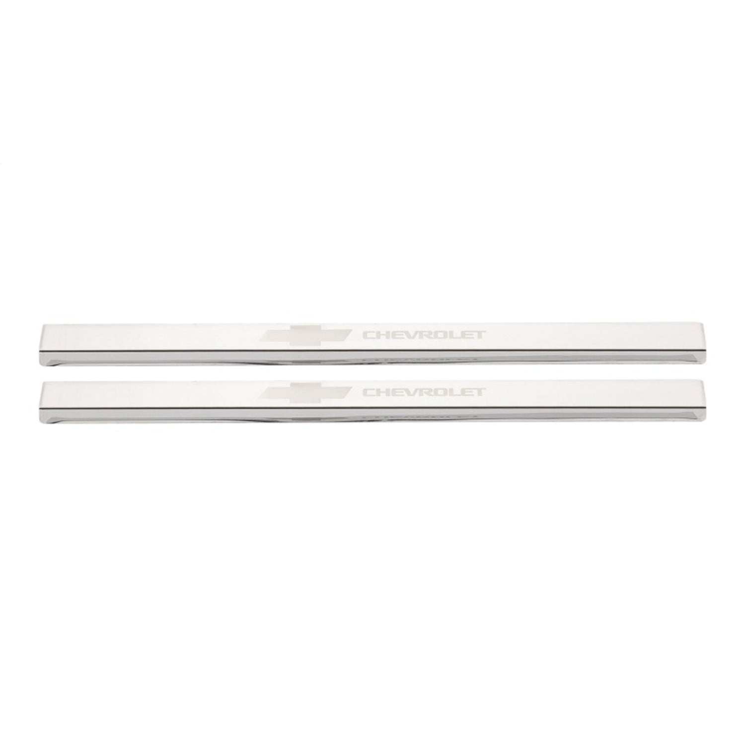 Chevrolet Bowtie Licensed SS Door Sill Plates <br> 19-25 Chevy Silverado 1500 2500 3500 HD