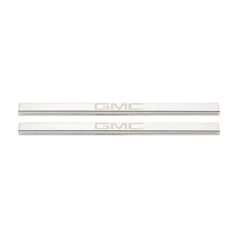 GMC Etching SS Door Sills <br> 19-25 GMC Sierra 1500 2500 3500 HD