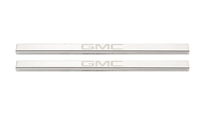 GMC Etching SS Door Sills <br> 19-25 GMC Sierra 1500 2500 3500 HD