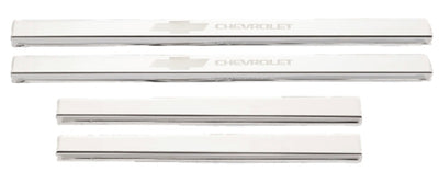 Chevrolet Etching SS Door Sills <br> 19-25 Chevy Silverado 1500 2500 3500 HD