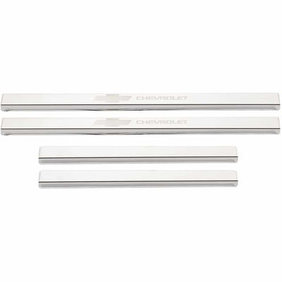 Chevrolet Etching SS Door Sills <br> 19-25 Chevy Silverado 1500 2500 3500 HD