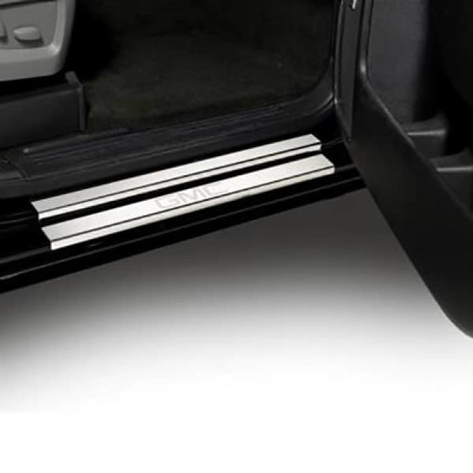 4pc w/ GMC Etching SS Door Sills <br> 20-25 GMC Sierra 1500 2500 3500 HD