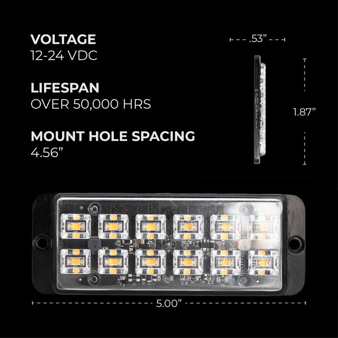 Stinger PRO 12 5in LED Lighthead <br> Universal