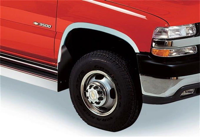 Full Stainless Steel Fender Trim <br> 92-00 Chevy/GMC C/K 3500