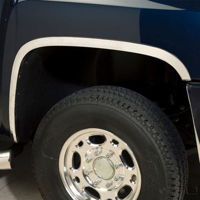 Full Stainless Steel Fender Trim <br> 92-00 Chevy/GMC C/K 3500