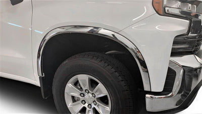 Fender Flares Stainless Steel Fender Trim <br> 19-22 GMC Sierra 1500