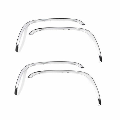 Full Stainless Steel Fender Trim <br> 07-14 Chevy Suburban, GMC Yukon