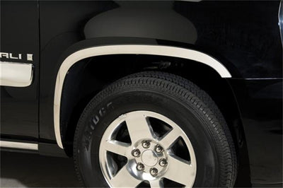 Full Stainless Steel Fender Trim <br> 07-13 Chevy Avalanche