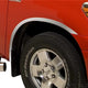 Full Stainless Steel Fender Trim <br> 07-13 Toyota Tundra