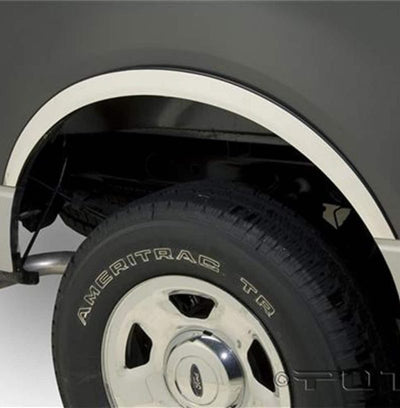 Full Stainless Steel Fender Trim <br> 87-99 Ford F-150