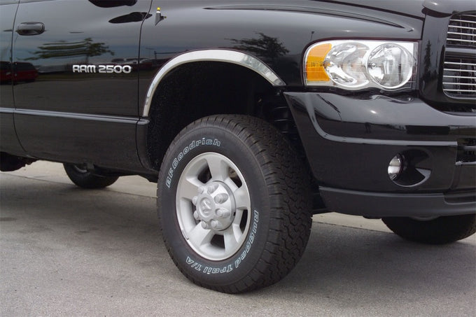 Full Stainless Steel Fender Trim <br> 93-05 Ford Ranger