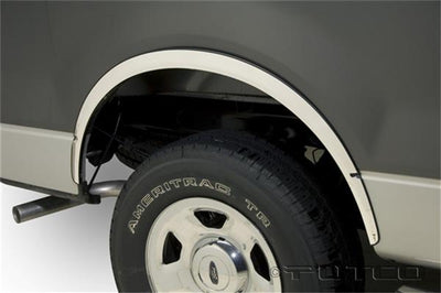 Full Stainless Steel Fender Trim <br> 04-14 Ford F-150