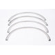 Fender Flares Stainless Steel Fender Trim <br> 18-20 Ford F-150