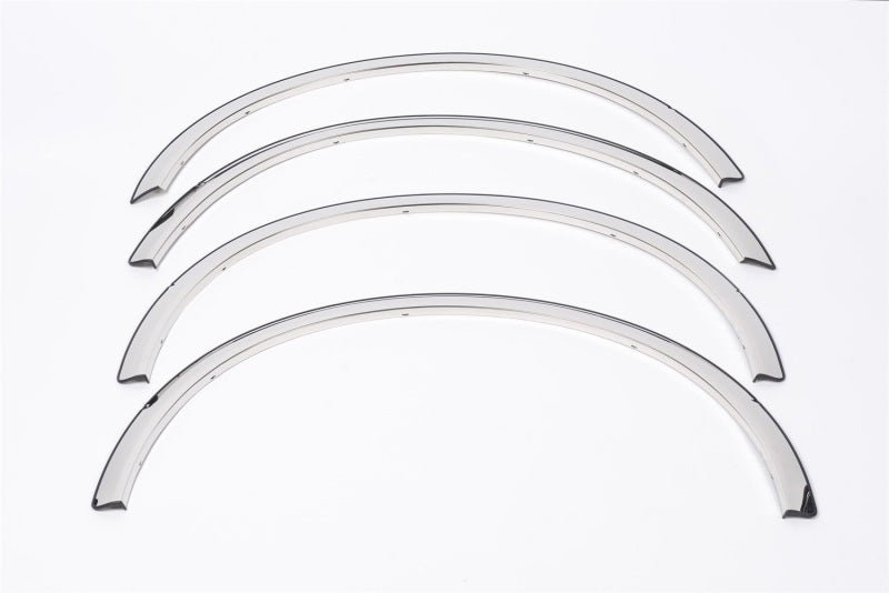Fender Flares Stainless Steel Fender Trim <br> 18-20 Ford F-150