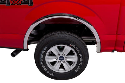 Fender Flares Stainless Steel Fender Trim <br> 18-20 Ford F-150