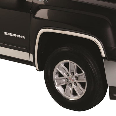 FULL Stainless Steel Fender Trim <br> 11-14 GMC Sierra 2500 3500 HD