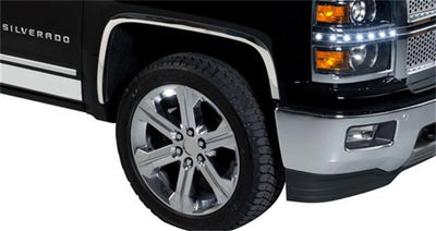 Full Stainless Steel Fender Trim <br> 14-15 Chevy Silverado 1500