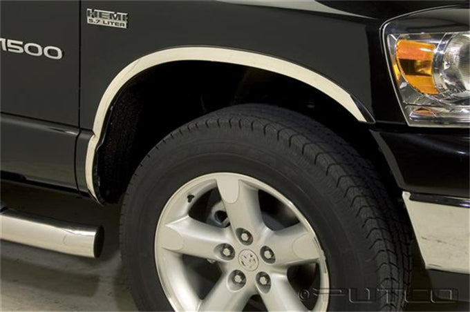 Full Stainless Steel Fender Trim <br> 03-09 Dodge Ram 1500 2500 3500