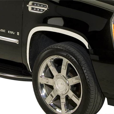 Full Stainless Steel Fender Trim <br> 07-13 Cadillac Escalade EXT