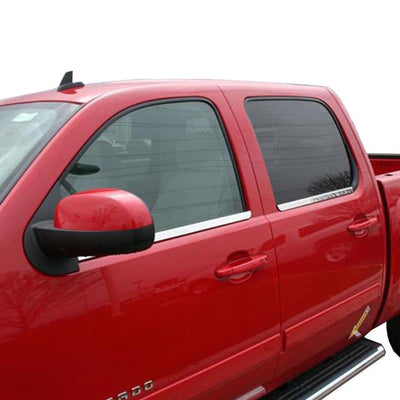 Window Trim Accents <br> 14-19 Chevy Silverado, GMC Sierra 1500 2500 3500 HD