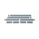 12pcs 6 in. W Black Platinum Rocker Panels <br> 07-13 Chevy Silverado 1500