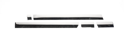 5.5in Bed 10pcs Stainless Steel Rocker Panels <br> 14-18 Chevy Silverado 1500