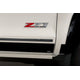 5.5in Bed (10pcs) Black Platinum Rocker Panels <br> 14-18 Chevy Silverado 1500