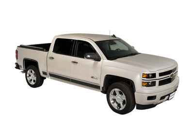 5.5in Bed (10pcs) Black Platinum Rocker Panels <br> 14-18 Chevy Silverado 1500