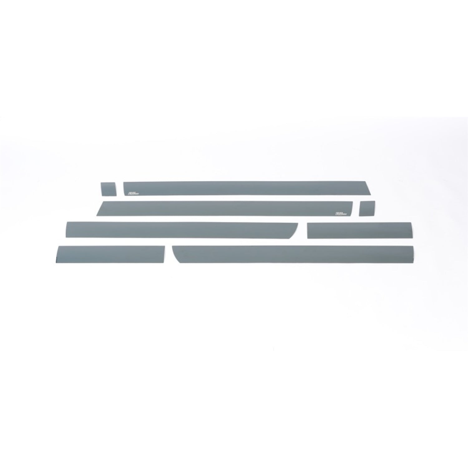 8pcs Black Platinum Rocker Panels <br> 15-19 Chevy Silverado 3500 HD