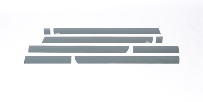 8pcs Black Platinum Rocker Panels <br> 15-19 Chevy Silverado 3500 HD
