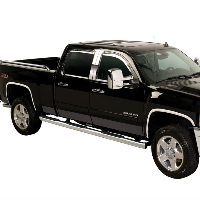 10pcs Black Platinum Rocker Panels for 6.5in. Bed <br> 14-19 GMC Sierra 1500 2500 3500 HD